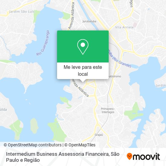 Intermedium Business Assessoria Financeira mapa