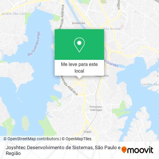 Joyshtec Desenvolvimento de Sistemas mapa