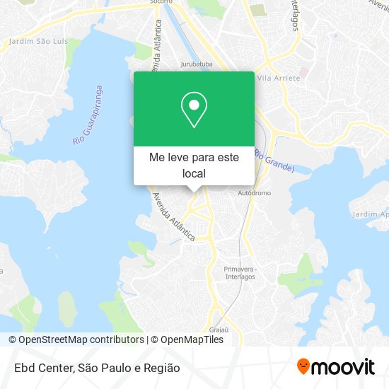 Ebd Center mapa