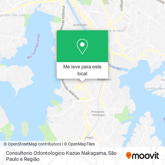 Consultorio Odontologico Kazuo Nakagama mapa