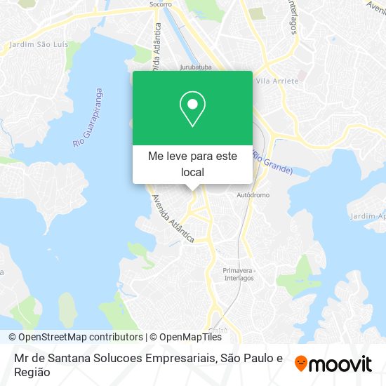 Mr de Santana Solucoes Empresariais mapa