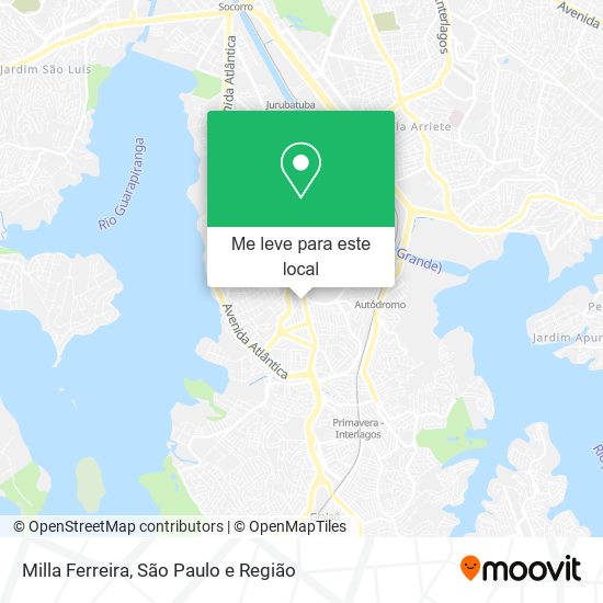 Milla Ferreira mapa