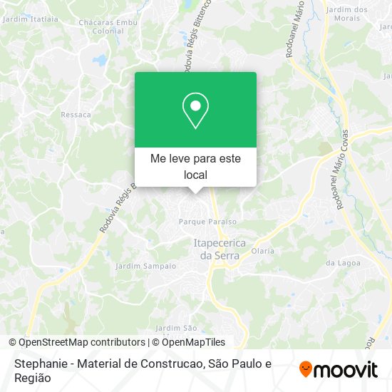 Stephanie - Material de Construcao mapa