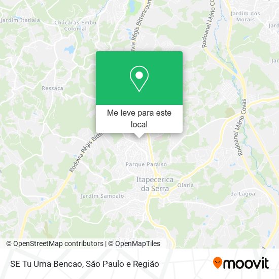 SE Tu Uma Bencao mapa