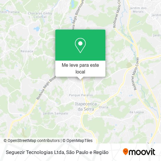 Seguezir Tecnologias Ltda mapa