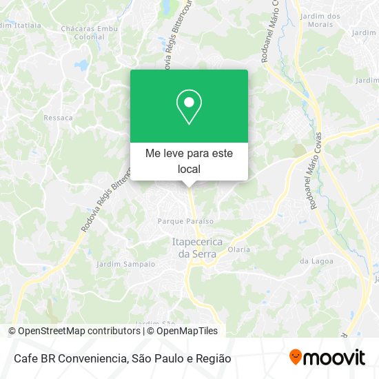 Cafe BR Conveniencia mapa