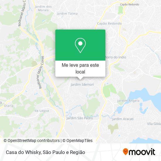 Casa do Whisky mapa
