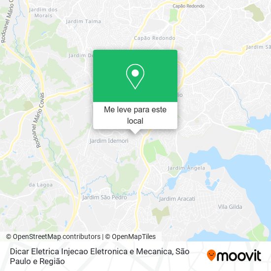 Dicar Eletrica Injecao Eletronica e Mecanica mapa