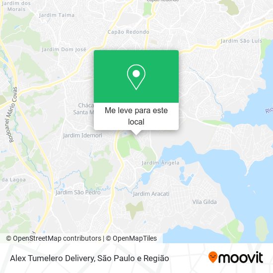 Alex Tumelero Delivery mapa