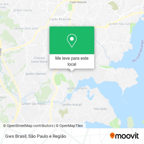 Gws Brasil mapa