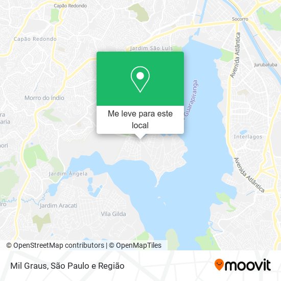 Mil Graus mapa