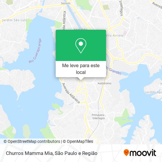 Churros Mamma Mia mapa