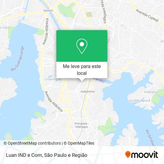 Luan IND e Com mapa