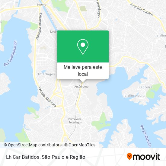 Lh Car Batidos mapa