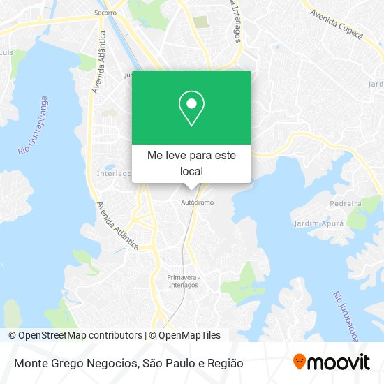 Monte Grego Negocios mapa