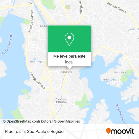 Ribeiros Ti mapa