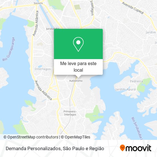 Demanda Personalizados mapa