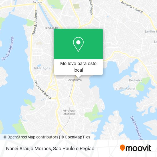 Ivanei Araujo Moraes mapa