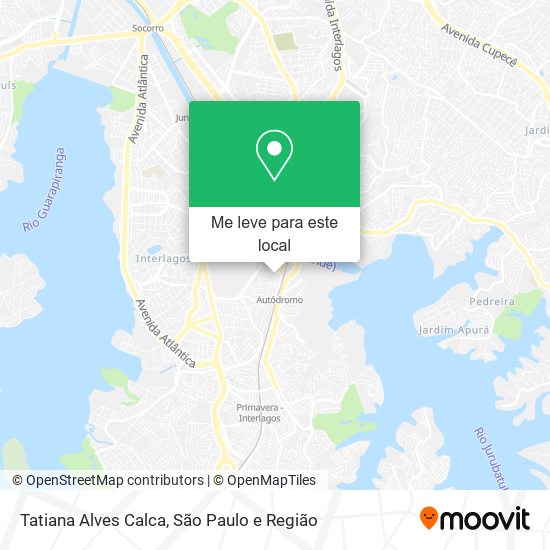 Tatiana Alves Calca mapa