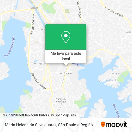 Maria Helena da Silva Juarez mapa