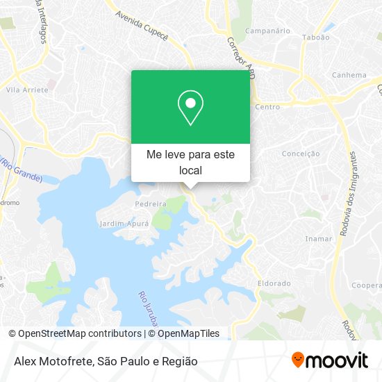 Alex Motofrete mapa