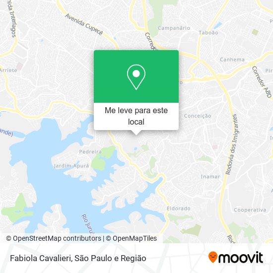 Fabiola Cavalieri mapa