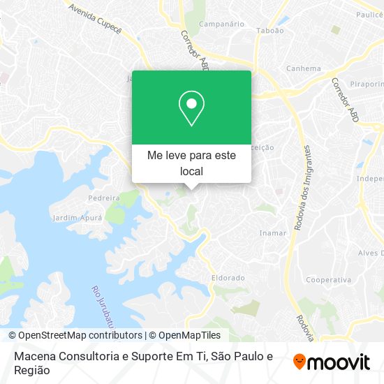 Macena Consultoria e Suporte Em Ti mapa