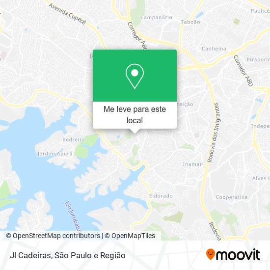 Jl Cadeiras mapa