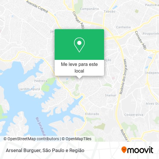 Arsenal Burguer mapa