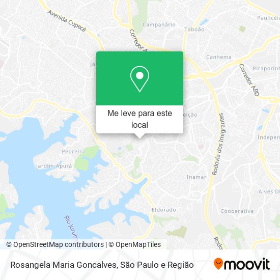 Rosangela Maria Goncalves mapa