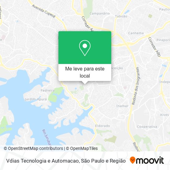 Vdias Tecnologia e Automacao mapa