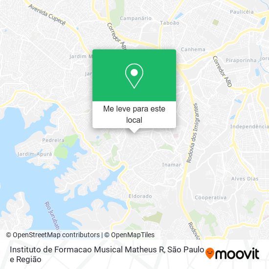 Instituto de Formacao Musical Matheus R mapa