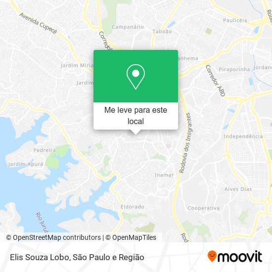 Elis Souza Lobo mapa