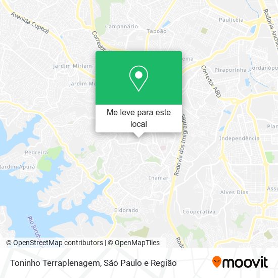 Toninho Terraplenagem mapa