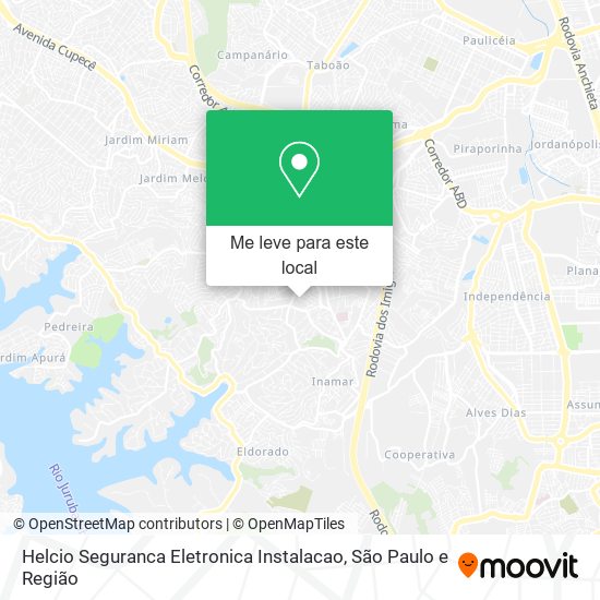 Helcio Seguranca Eletronica Instalacao mapa