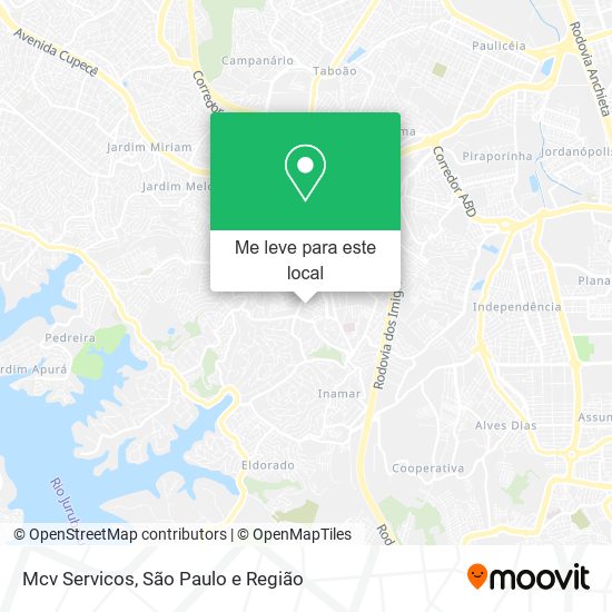 Mcv Servicos mapa