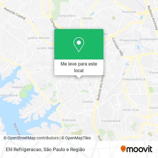 Ehl Refrigeracao mapa