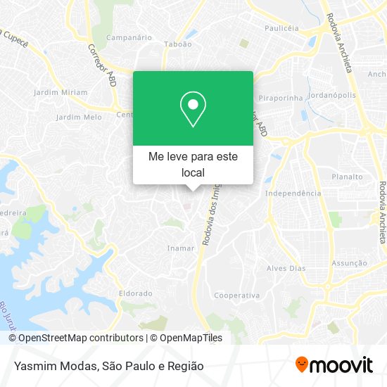 Yasmim Modas mapa