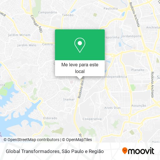Global Transformadores mapa