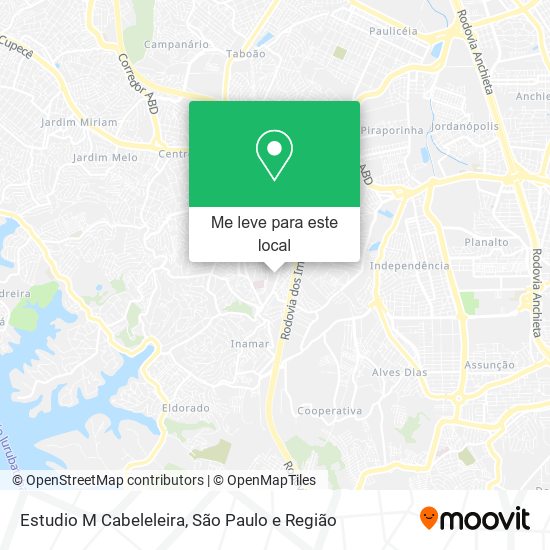 Estudio M Cabeleleira mapa