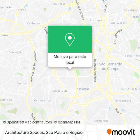 Architecture Spaces mapa