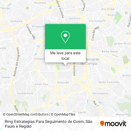 Rmg Estrategias Para Seguimento de Cosm mapa