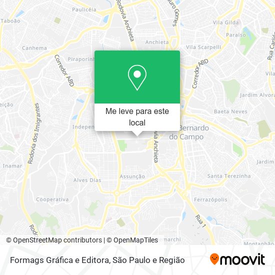 Formags Gráfica e Editora mapa