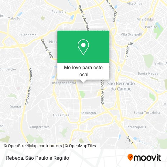 Rebeca mapa