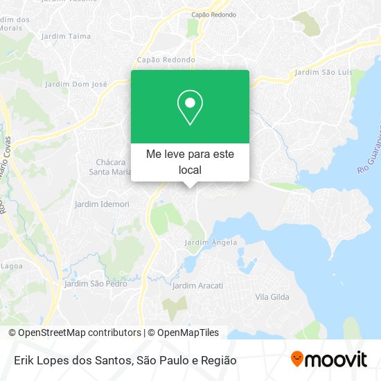 Erik Lopes dos Santos mapa