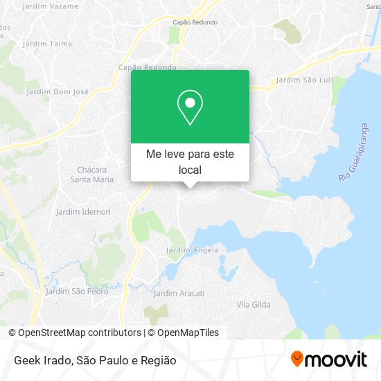 Geek Irado mapa