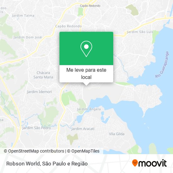 Robson World mapa