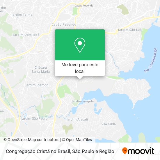 Congregação Cristã no Brasil mapa