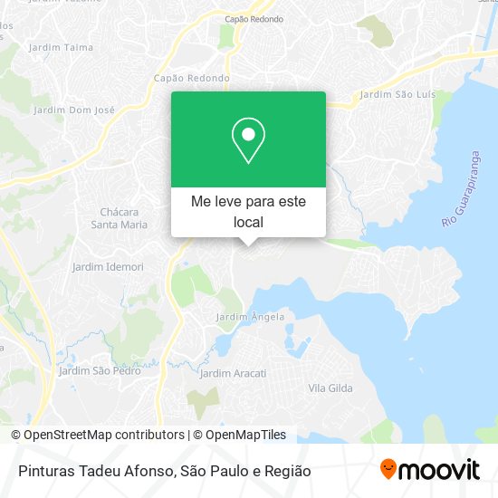 Pinturas Tadeu Afonso mapa