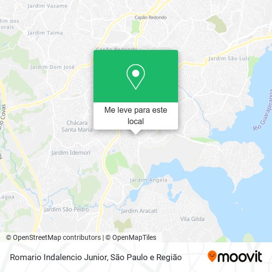 Romario Indalencio Junior mapa